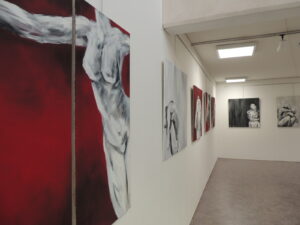 exposition peintures acrylique contemporaines , saint martin de crau, peinture de corps, paysages, figuratives et contemporaine