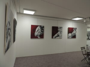 exposition peintures acrylique contemporaines , saint martin de crau, peinture de corps, paysages, figuratives et contemporaine