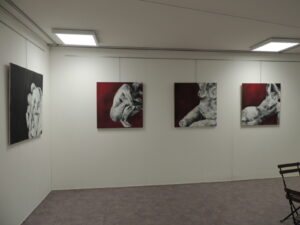 exposition peintures acrylique contemporaines , saint martin de crau, peinture de corps, paysages, figuratives et contemporaine