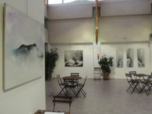 exposition peintures acrylique contemporaines , saint martin de crau, peinture de corps, paysages, figuratives et contemporaine